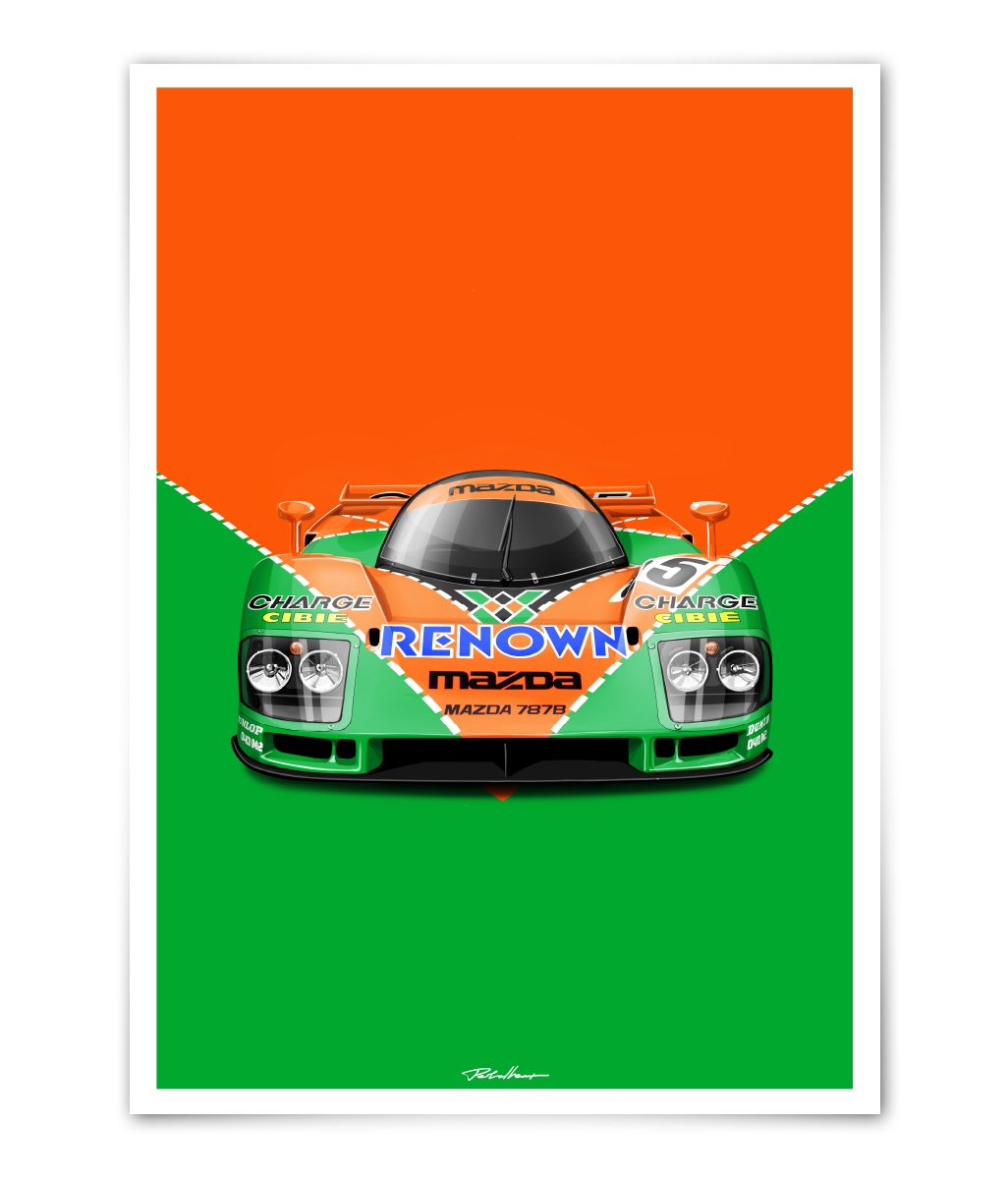 787B | ARTPRINT – Petrolheart