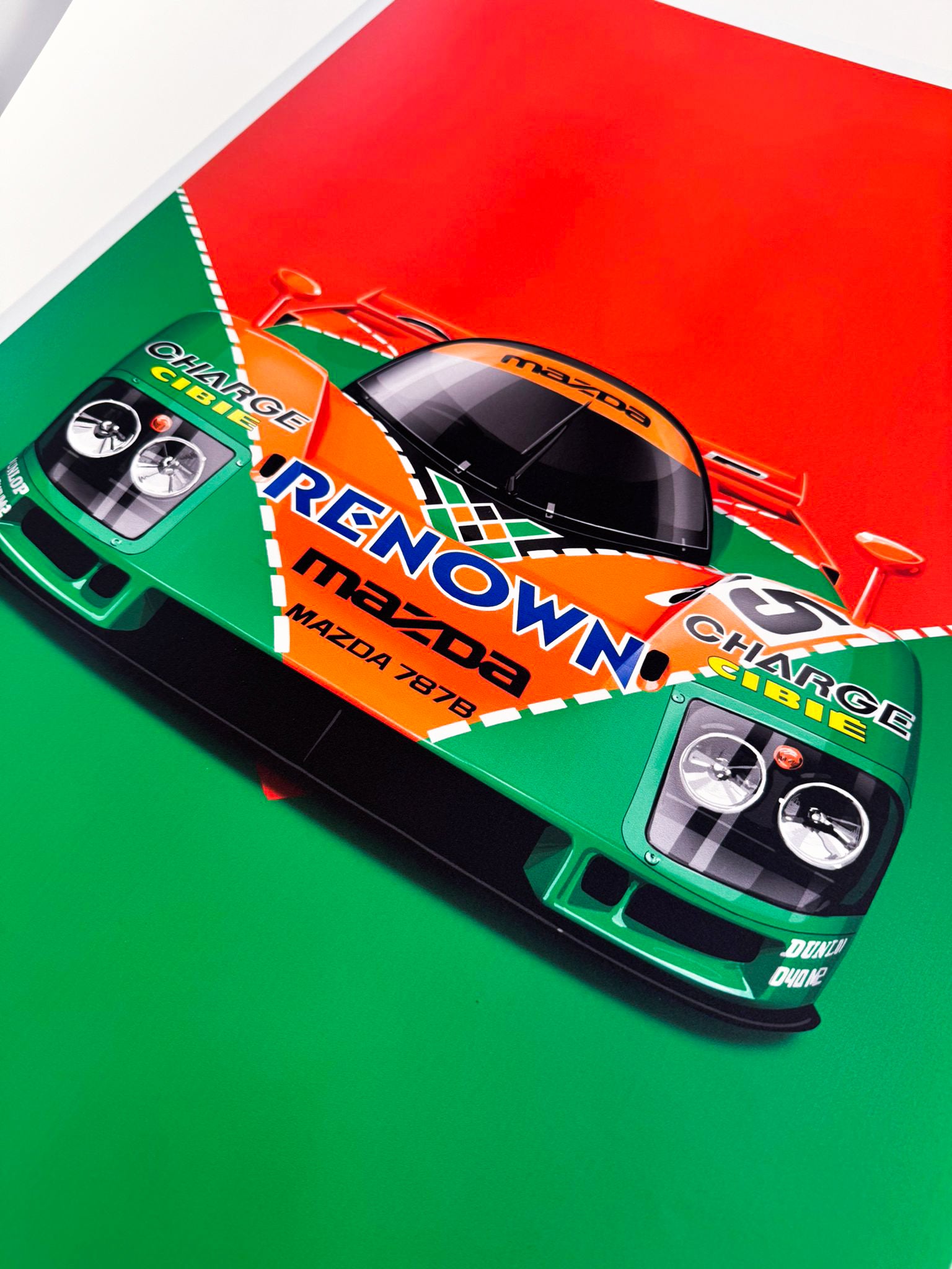 787B | ARTPRINT – Petrolheart