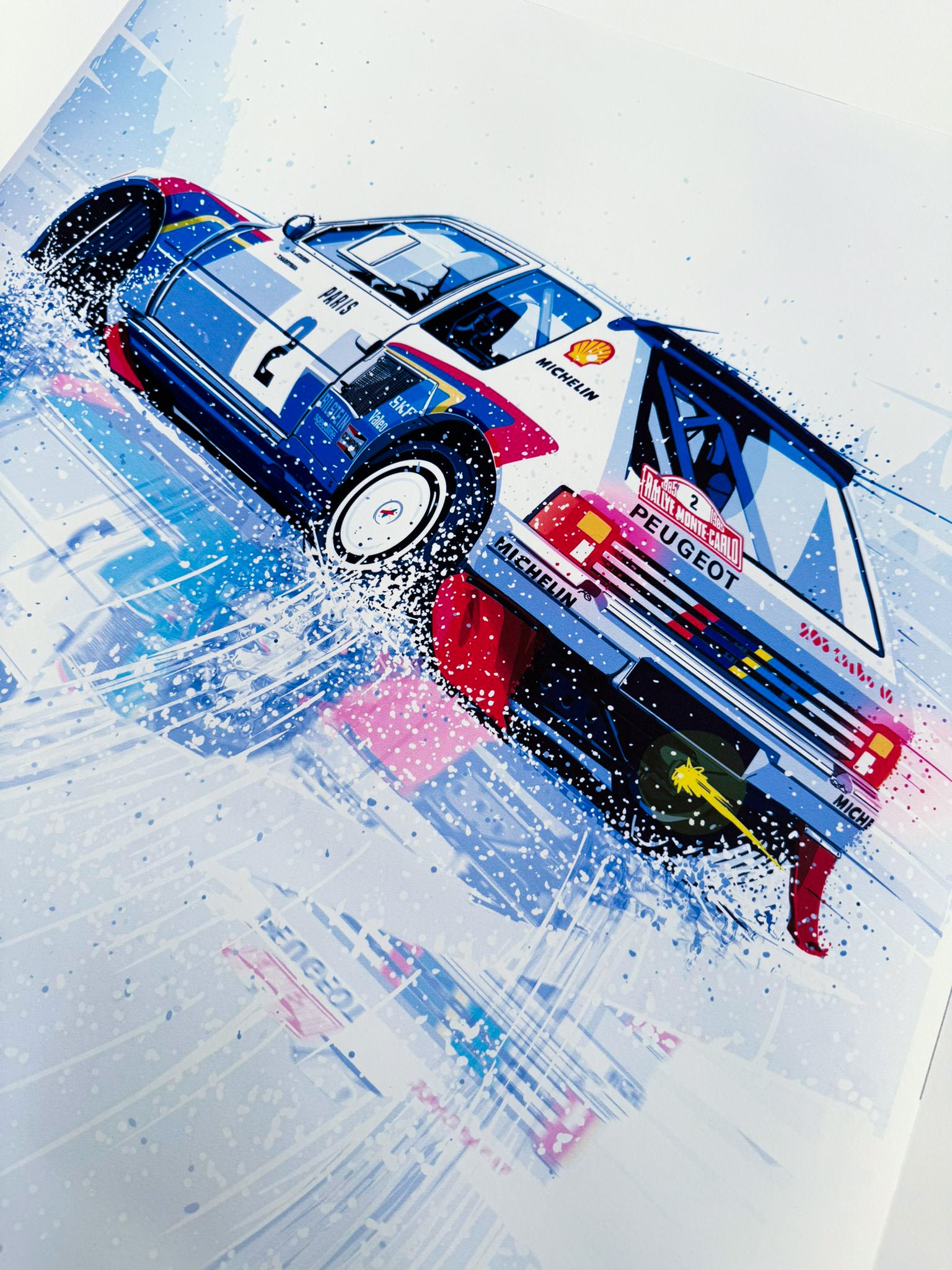 205 T16 EVO 1 | ARTPRINT