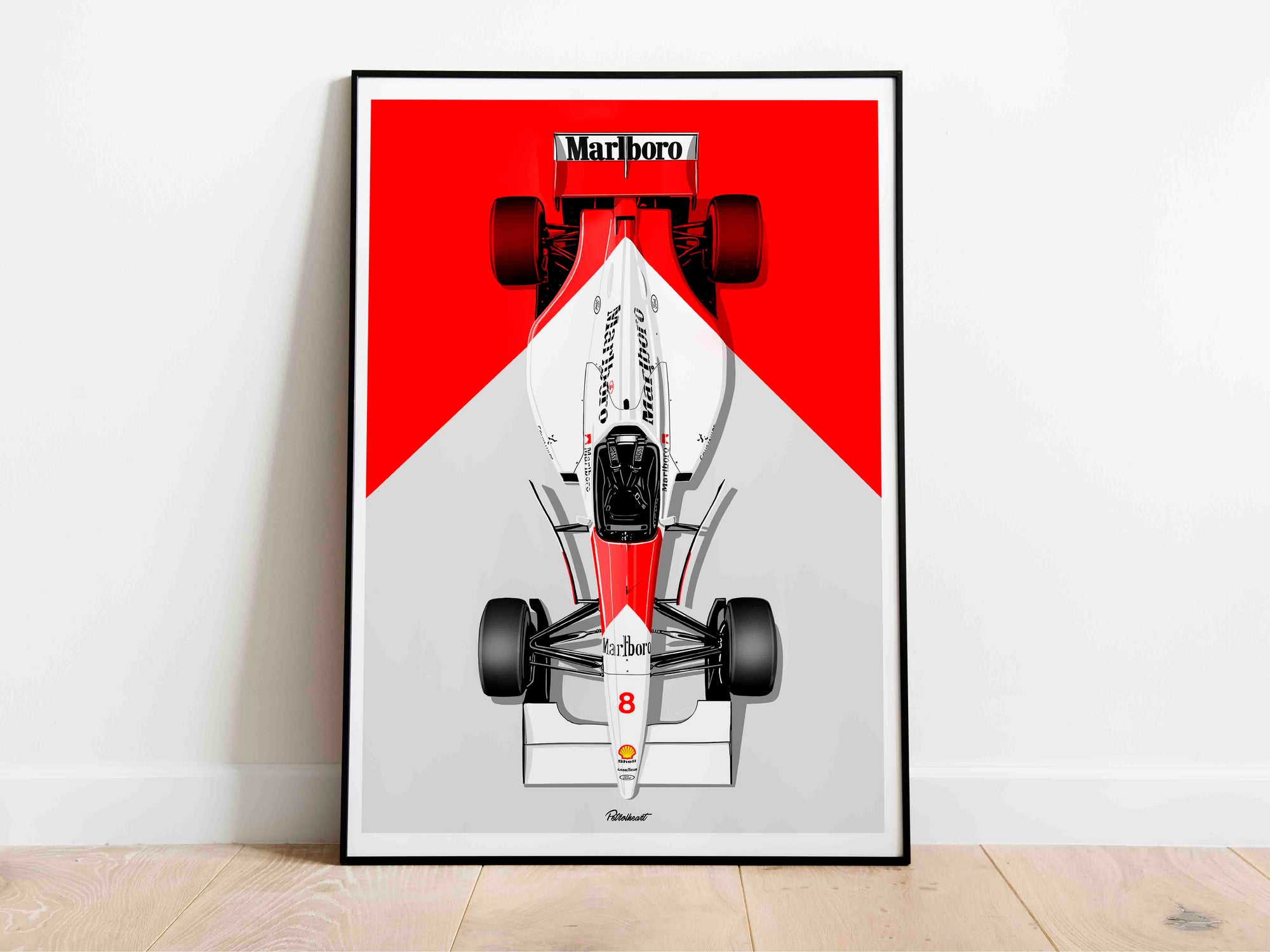 MCLAREN MP4/8 | ARTPRINT