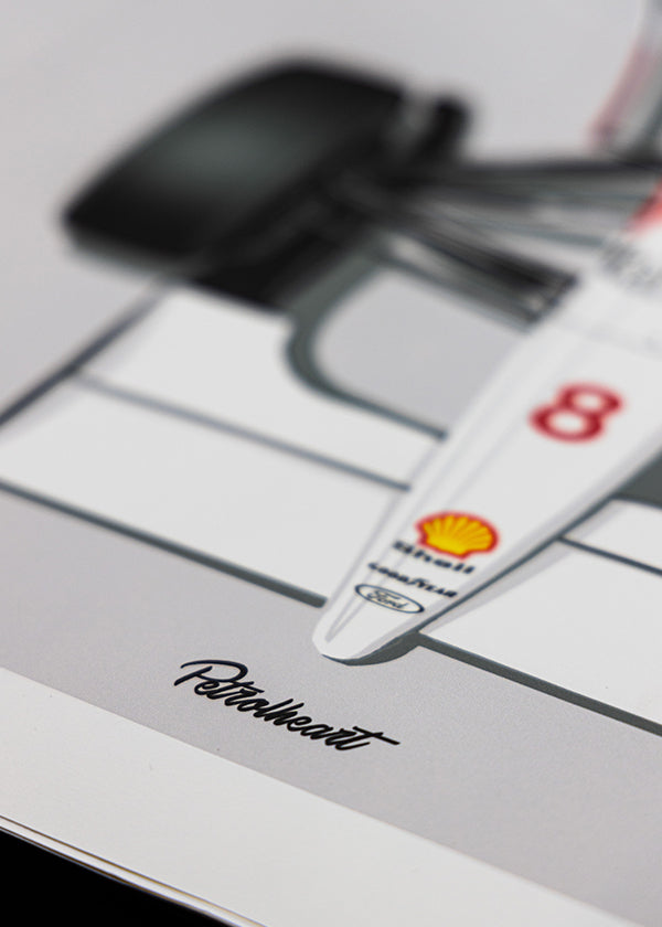 MCLAREN MP4/8 | ARTPRINT