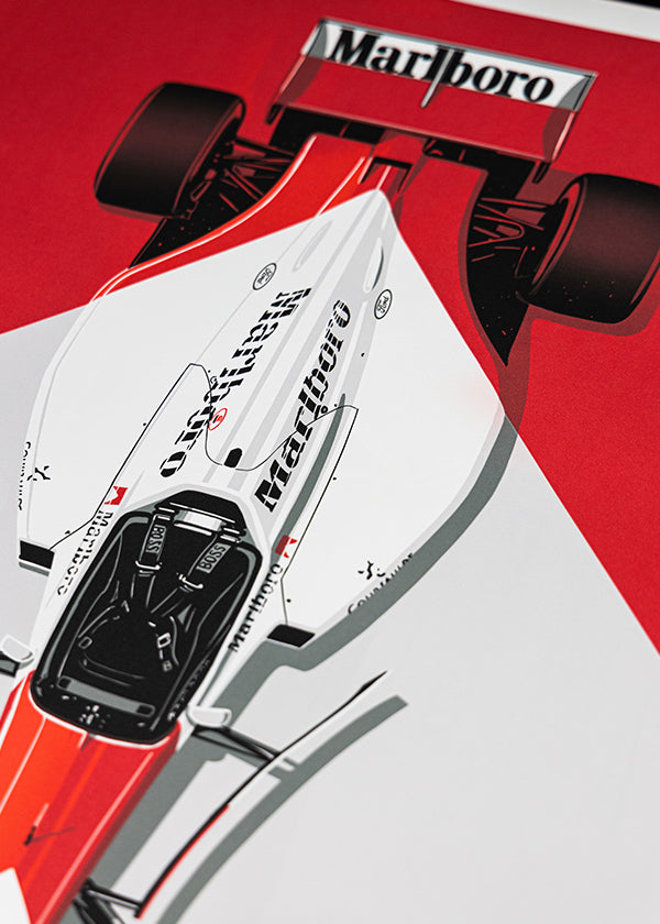 MCLAREN MP4/8 | ARTPRINT