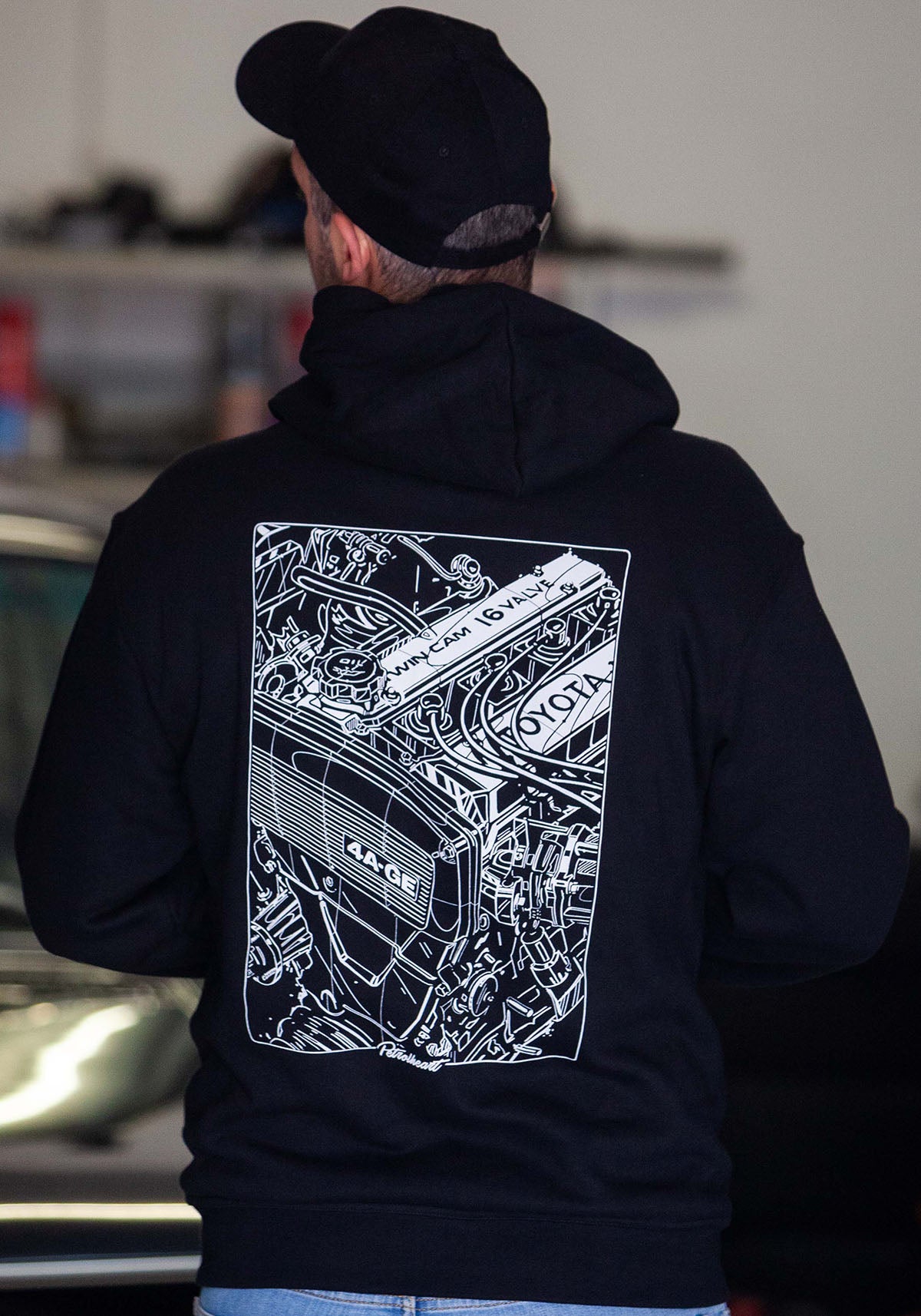 TWIN-CAM | ZIP HOODIE – Petrolheart