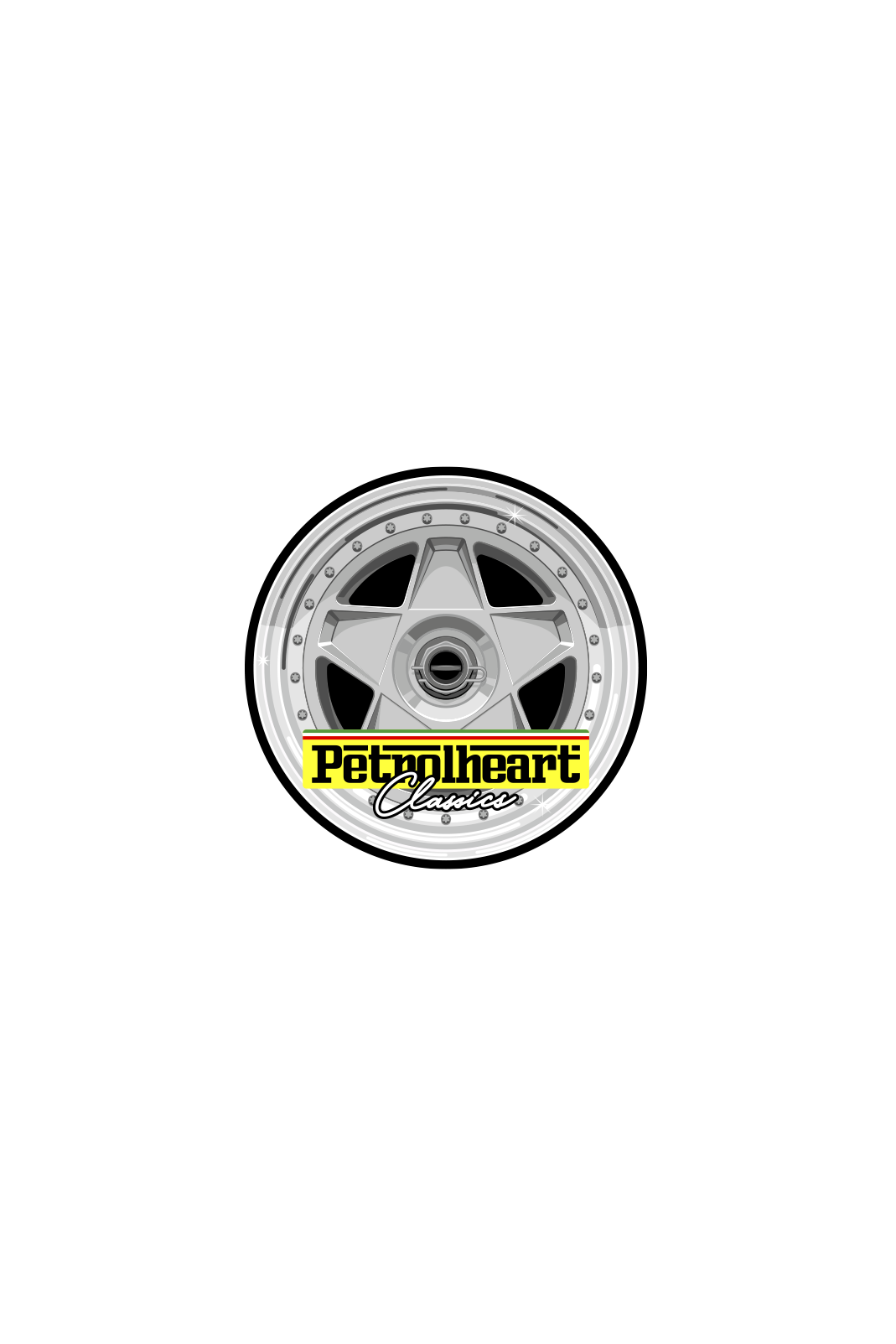 F40 WHEEL | Sticker – Petrolheart